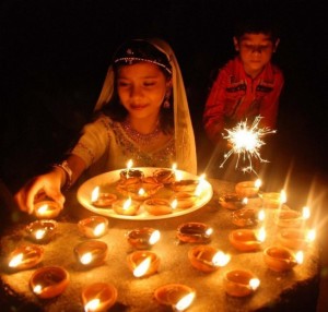 Diwali-diyas